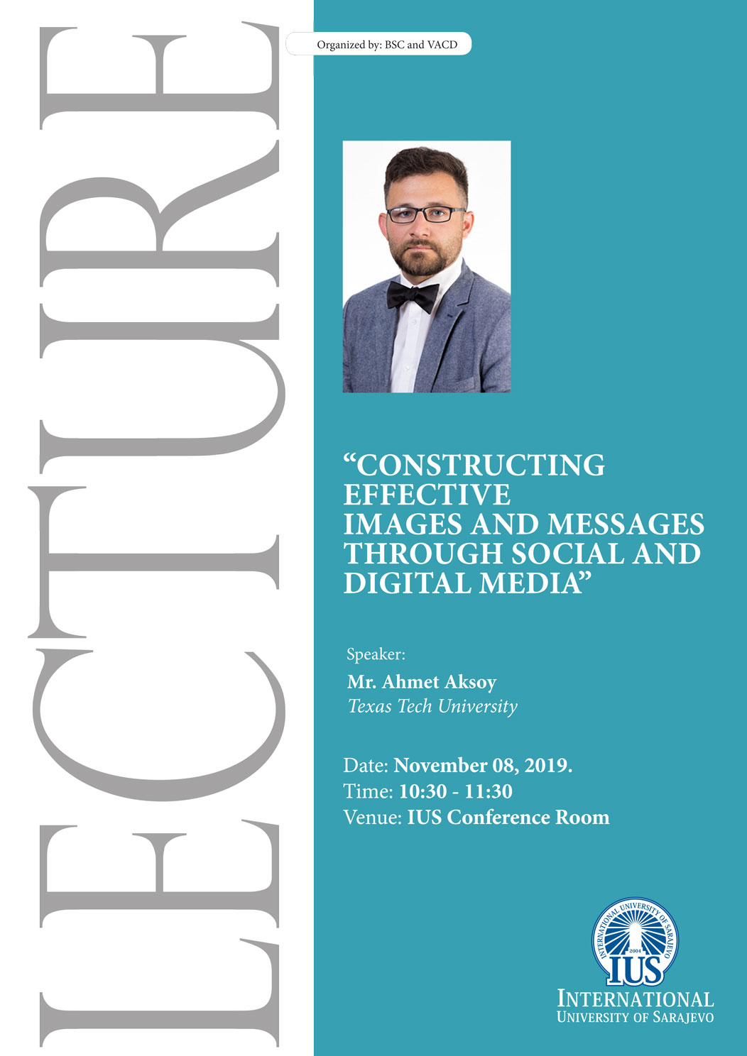 "Constructing effective images and messages through social and digital media"