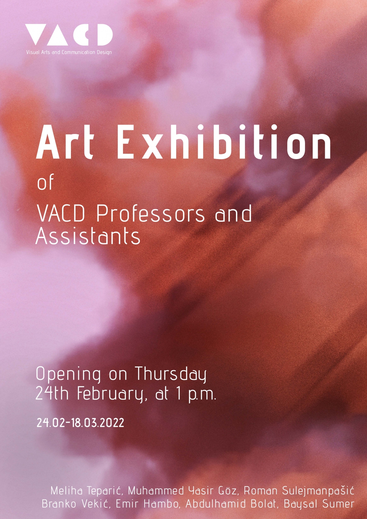 Art Exhibition of VACD Professors and Assistants