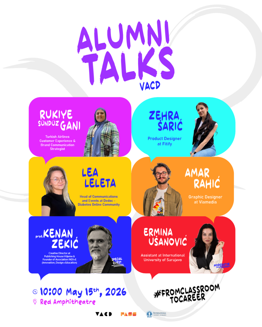 VACD Alumni Talks: From classroom to career VACD Alumni Talks: From classroom to career