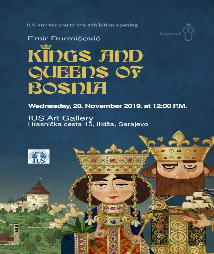 The exhibition "Kings and Queens of Bosnia"