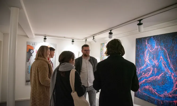 VACD Master Program Students Visit Gallery of Contemporary Arts JAVA