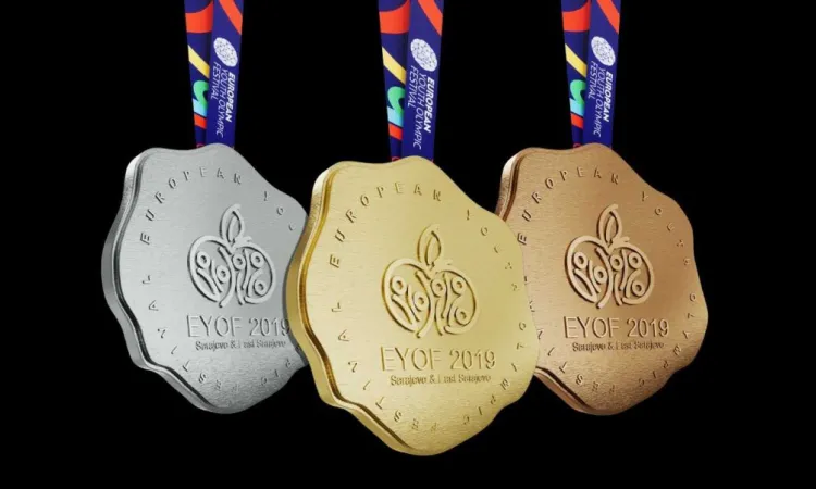 EYOF Medals – Designed by IUS Alumni Saira Imamović
