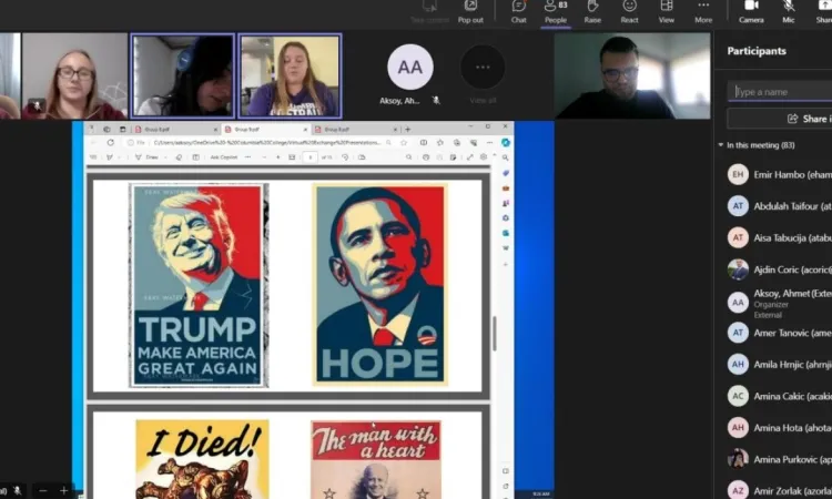Virtual Exchange Journey between IUS and Columbia College Students: A Cross-Cultural Collaboration in Visual Communications