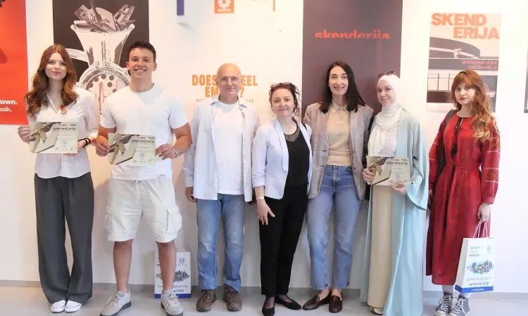 Skenderija očima mladih: Izložba plakata na IUS-u